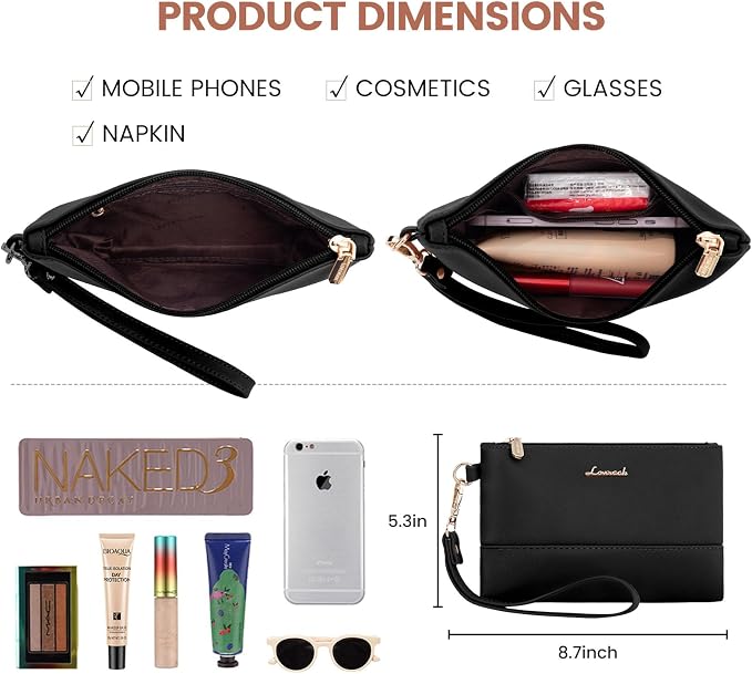 LOVEVOOK Laptop Bag for Women 15.6 lnch, Waterproof Laptops Tote Bags for Womens - Image 9