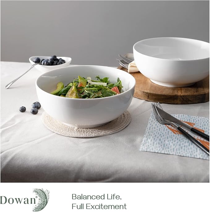 DOWAN Salad Bowls, Large Pho Bowls, Side Dishes, Kitchen Decor, Microwave & - Image 7