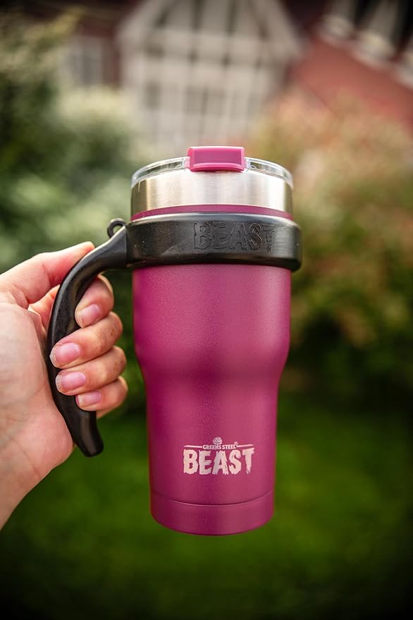 Beast 30 oz Tumbler Stainless Steel Vacuum Insulated Coffee Ice Cup Double Wall - Image 8