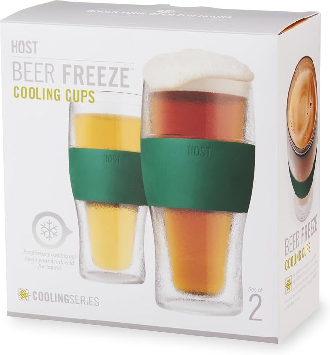 Host Freeze, Frozen Mugs, Freezable Pint Set, Beer Keep Your Drinks Cold - Image 19