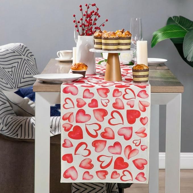 Gilprop 3 Pcs Holiday Table Runners Seasonal Tablecloth, 13x72 Inch | Farmhouse - Image 7