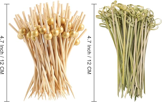 Disposable Charcuterie Cups 60 PCS with 200PCS Sticks and 60PCS Bags, 14 oz Kraft Paper Snack Boxes Appetizers Cup French Fry Holder with Cocktail Skewers Toothpicks Tooth Picks, Black