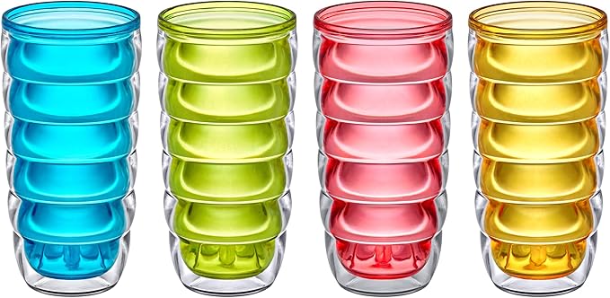 Amazing Abby - Arctic - 24-Ounce Insulated Plastic Tumblers, Double-Wall - Image 5