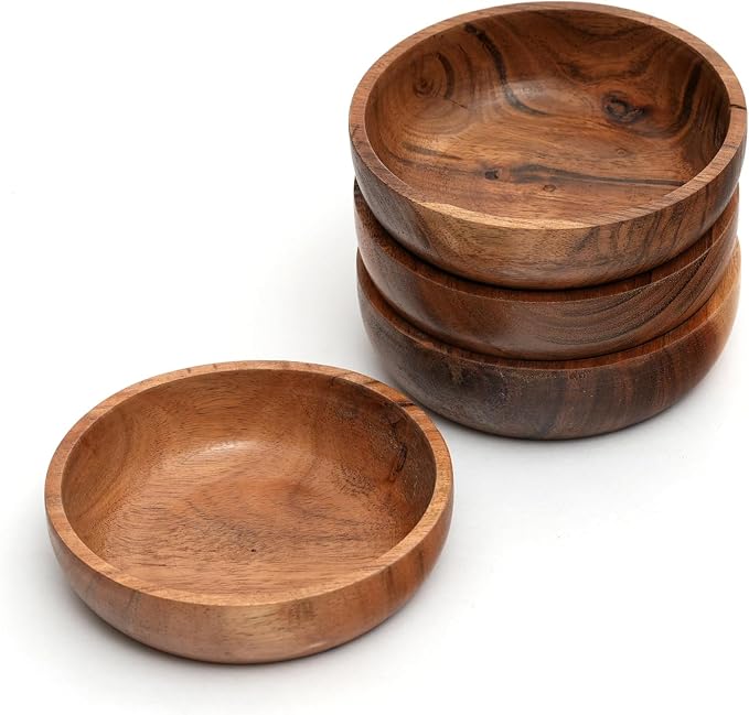 Acacia Wood Bowls - Image 9