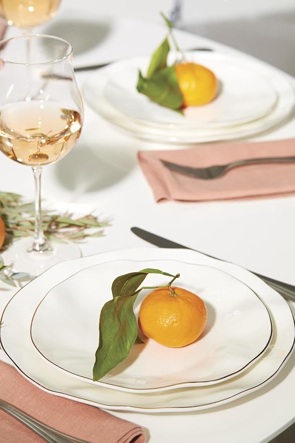 Lenox Blue Bay White Porcelain 18-Piece Dinnerware Set - Image 5