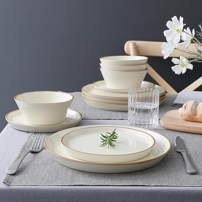 Famiware Saturn Dinnerware Sets, Ceramic Dishes - Image 8