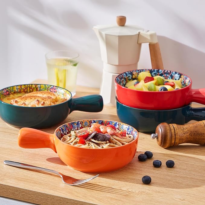 vancasso Boho 23 Oz French Onion Soup Bowls - Image 8