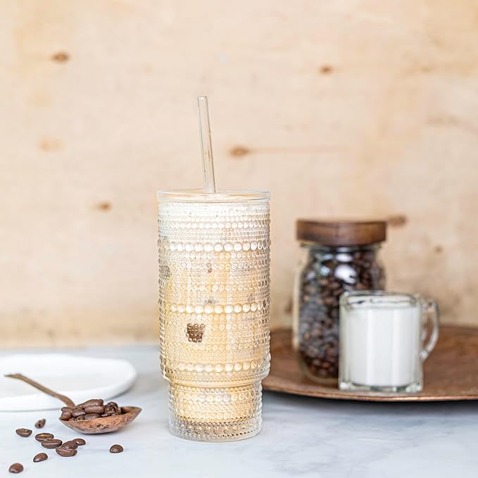 Birchland All Glass Hobnail Tumbler - Image 4