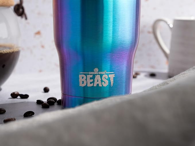 Beast 30 oz Tumbler Stainless Steel Vacuum Insulated Coffee Ice Cup Double Wall - Image 8