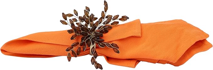 ITOS365 Napkin Rings Set of 12 for Dining Table Decoration Parties Everyday - Image 6