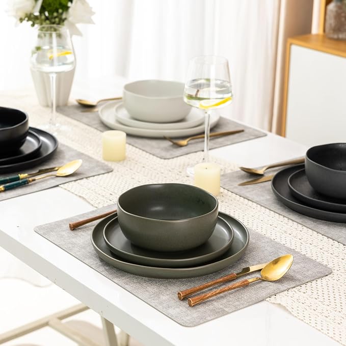 AmorArc Stoneware Dinnerware Sets - Image 7