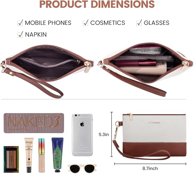 LOVEVOOK Laptop Bag for Women 15.6 lnch, Waterproof Laptops Tote Bags for Womens - Image 9