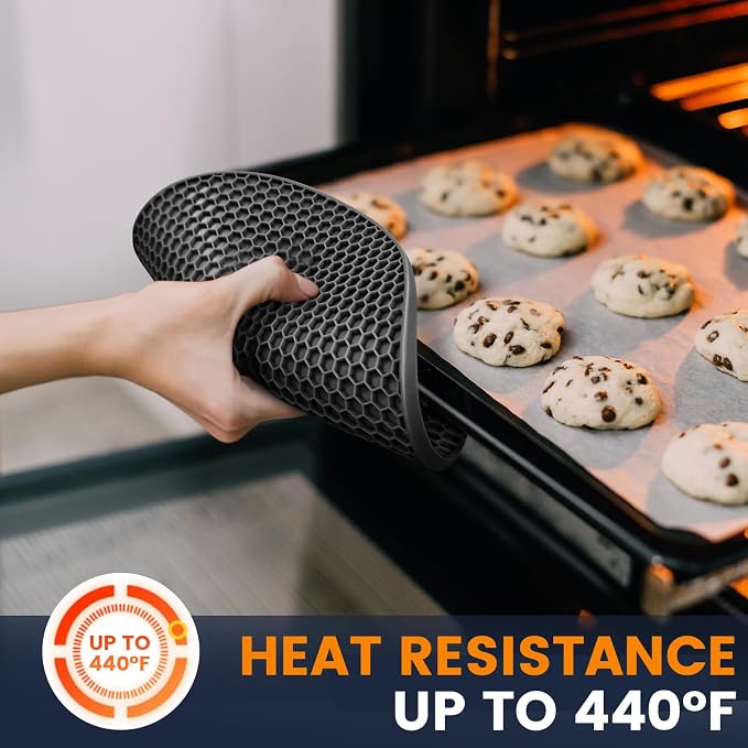 Silicone Trivet Mats 4 Heat Resistant Pot Holders Multipurpose Non-Slip Hot Pads - Image 7