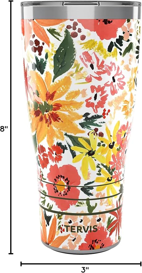 Tervis Traveler Sara Berrenson Retro Floral Triple Walled Insulated Tumbler - Image 9