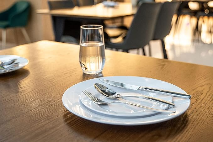 60PCS White Disposable Plastic Plates, Heavy Duty Plates - Image 9