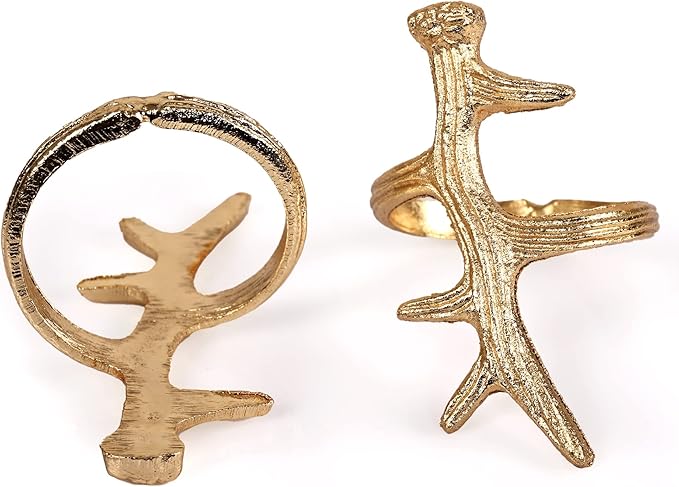 12 Pcs Napkin Rings Set - Image 9