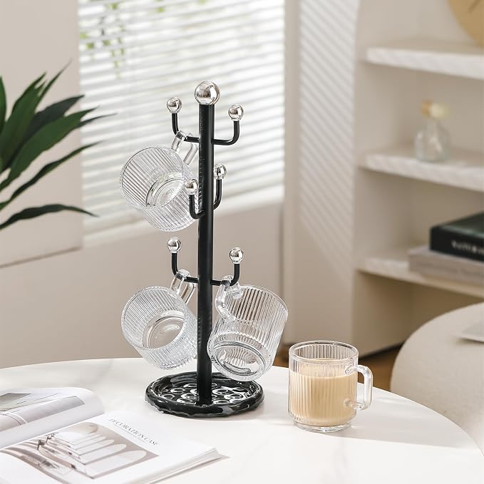 6 High-End Glass Coffee Mugs - Image 9
