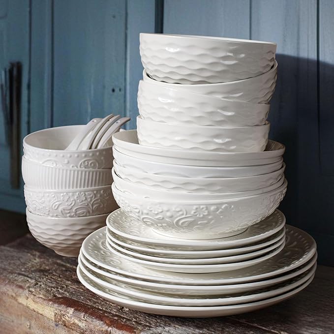 Cereal Bowls 26 OZ, Ceramic Soup Bowls - Image 8