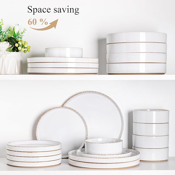 AmorArc Stoneware Dinnerware Sets - Image 7