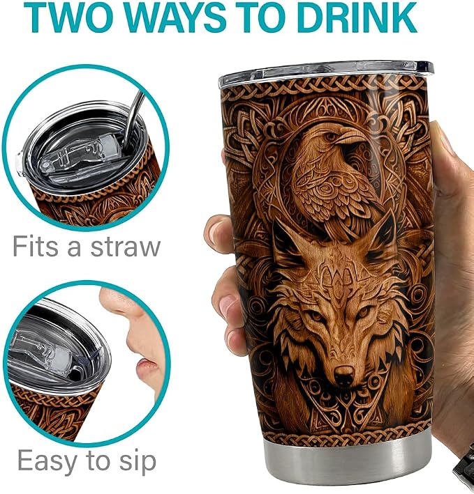 Viking Tumbler 20oz Viking Gifts - Image 7