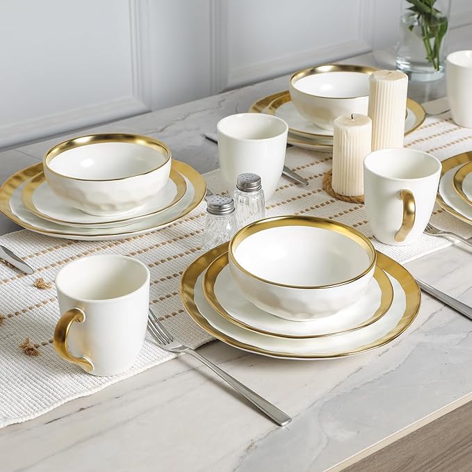 vicrays Ceramic Salad Bowls Set - Image 7