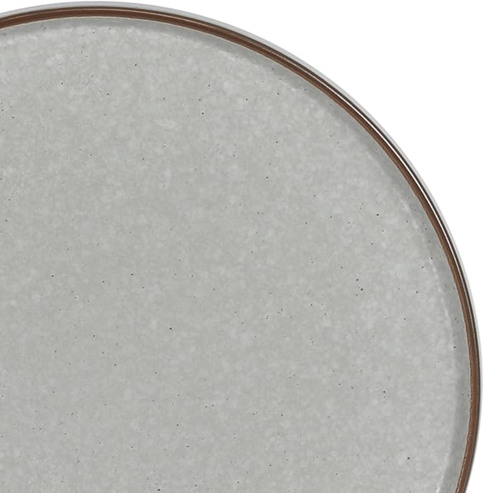 Gibson Elite Gelston Stoneware Matte Reactive Glaze 16 Piece Plates and Bowl - Image 7