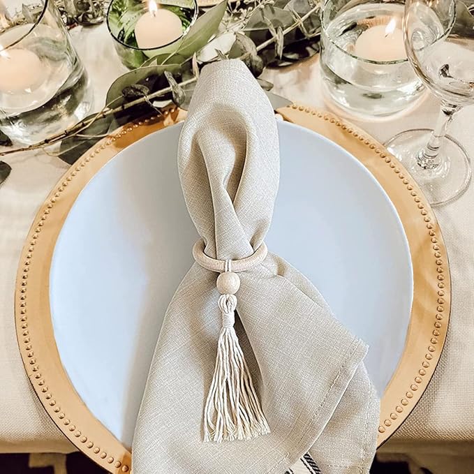 Napkin Rings Set of 6 - Image 9