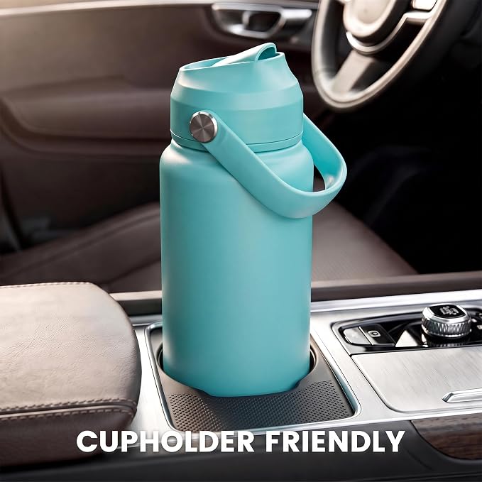 Fijinhom 18oz Insulated Stainless Steel Water Bottle, Wide Mouth Double Wall - Image 7