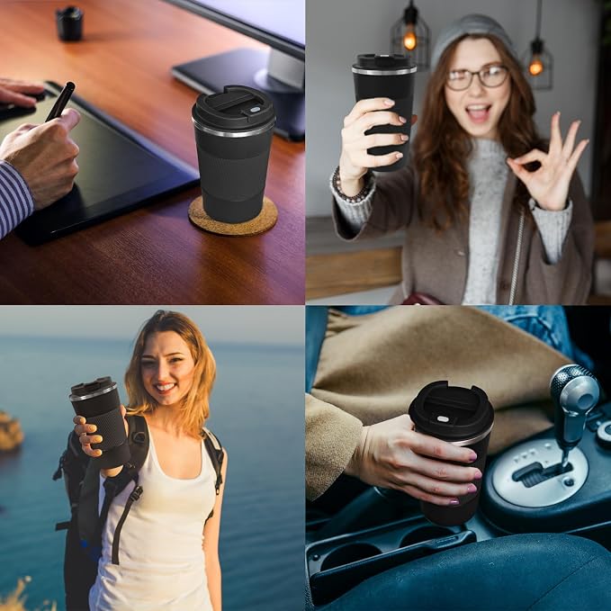 4 Pack Insulated Coffee Mug - Image 7