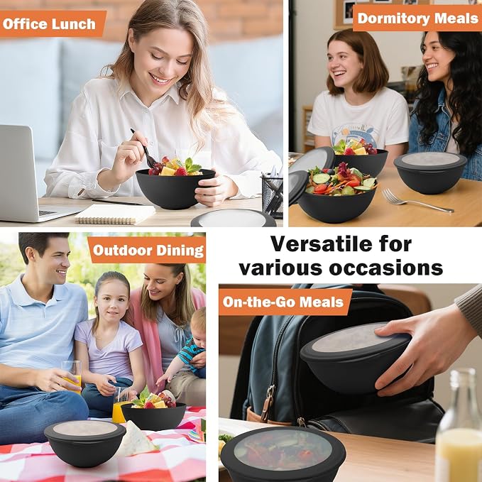 40 OZ Unbreakable Cereal Bowls - Image 8