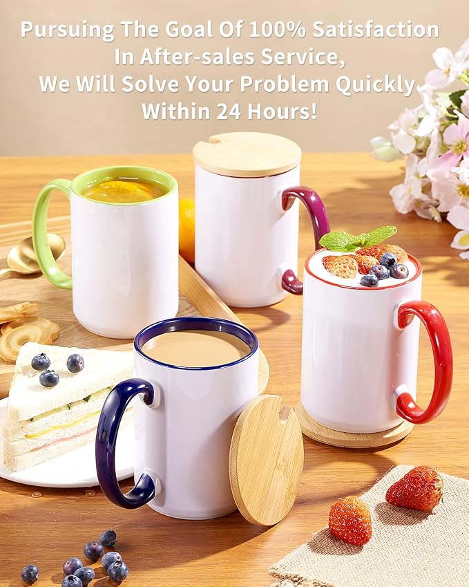 RAINBOWTIE 12PCS 15oz Sublimation Mugs - Image 6