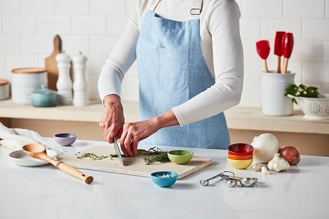 Le Creuset Stoneware Set Of 6 Vancouver Pinch Bowls, Pastel Multi Color - Image 6