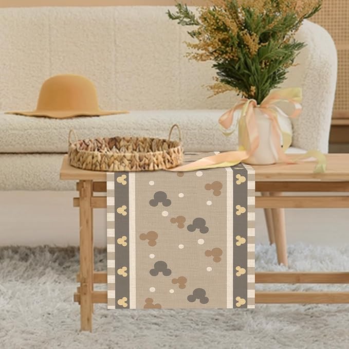 Seliem Cute Grey Table Runner - Image 6