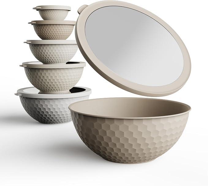 COOK WITH COLOR Mixing Bowls with Lids - Image 5