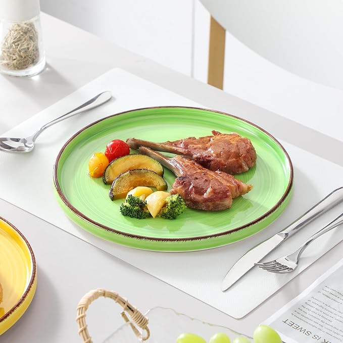 vancasso Bonita 10.5 Inch Dinner Plates, Ceramic Dinner Plate Set, Dinner - Image 8