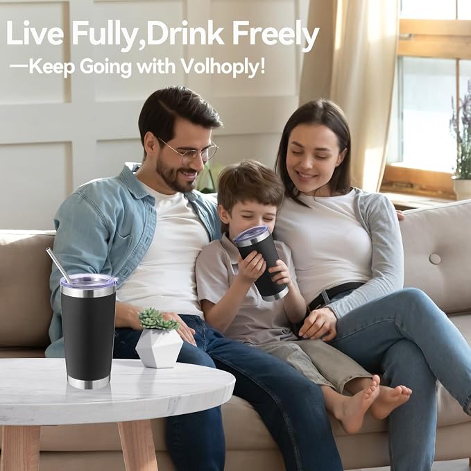 Volhoply 20oz Stainless Steel Tumbler - Image 7