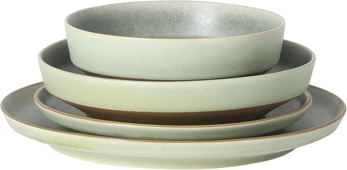Gibson Elite Octavia Place 16 Piece Stoneware Dinnerware Set, Service - Image 8