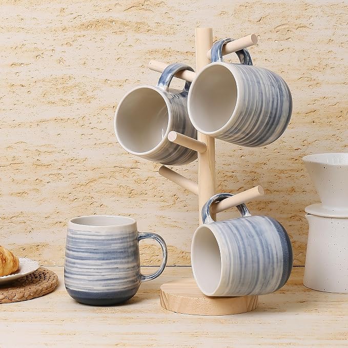Coffee Mugs, 12oz Modern Cups - Image 9