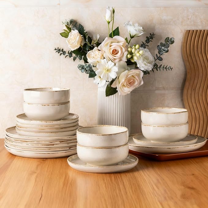 AmorArc Stoneware Dinnerware Sets - Image 8