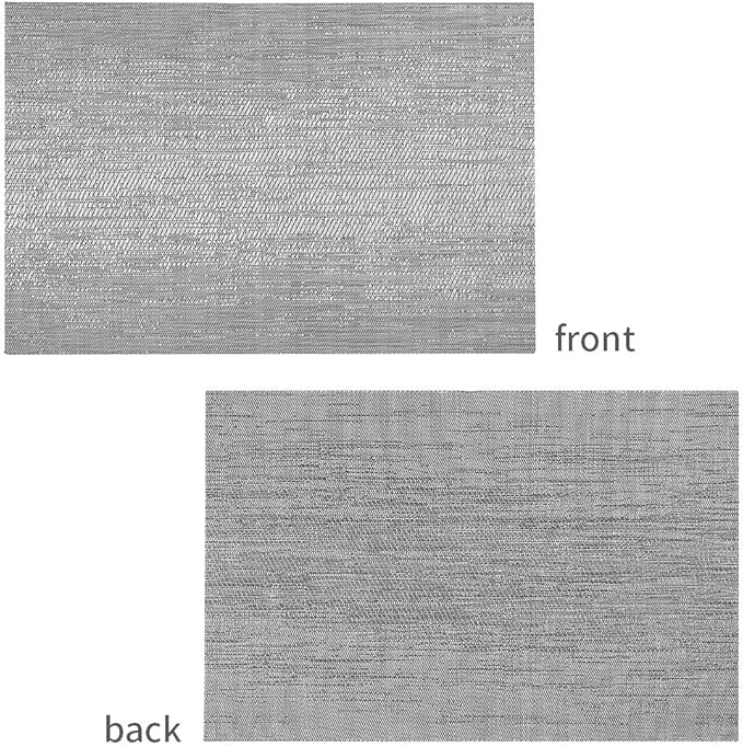 Leetaltree Grey Placemats, Heat Resistant Non-Slip Place mats - Image 9
