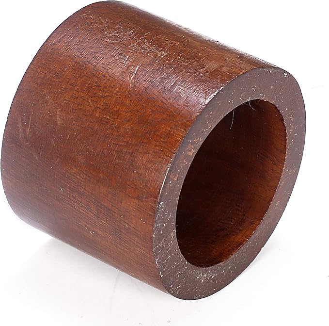 Handcrafted Wood Napkin Rings Set, Wood Napkin Holders, 2 Inch, Hand Made by - Image 9