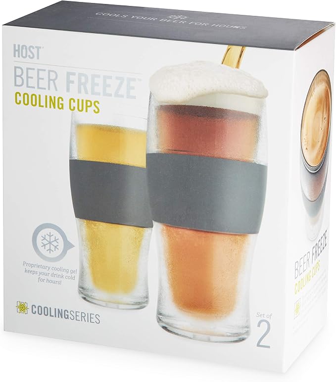 Host Freeze Beer Glasses, Freezable Beer Gifts - Image 15