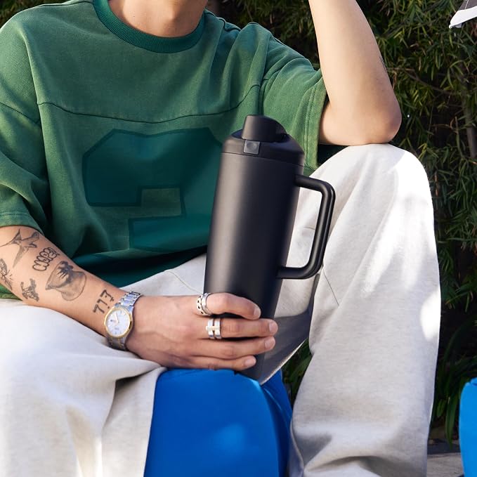 Owala FreeSip Tumbler Insulated Stainless Steel Water Bottle - Image 6