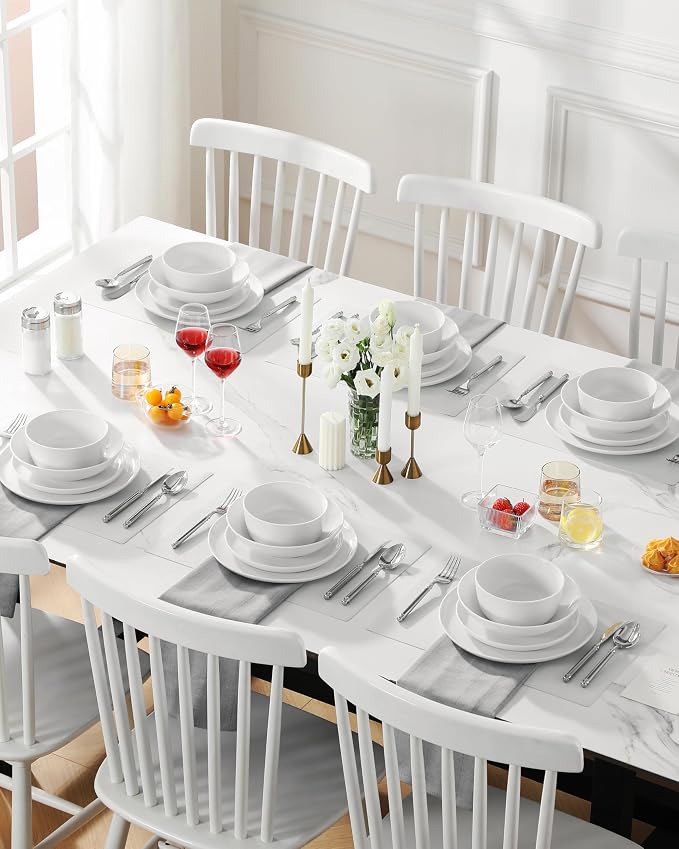 MALACASA 24-Piece Dinnerware Set - Image 9