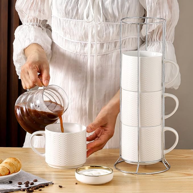 Hasense Coffee Mugs Set of 4 - Image 7