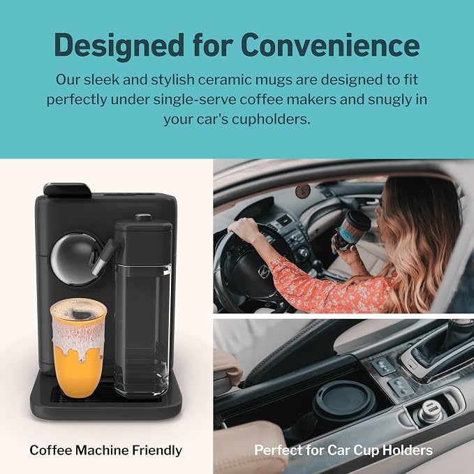 NOVA CERAMICS Ceramic Tumbler– Ceramic Travel Mug - Image 7