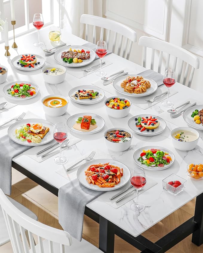 MALACASA 18-Piece Dinnerware Set - Image 9