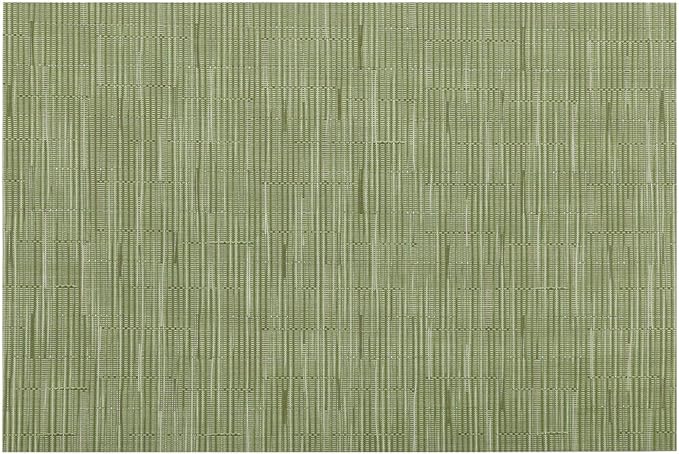 SHACOS Placemats Set of 6 Woven Vinyl Place Mats - Image 8