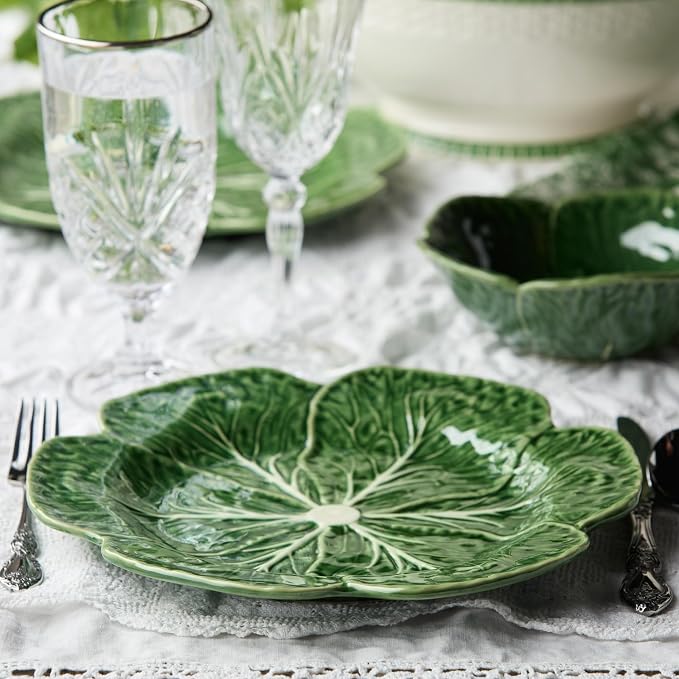 Le Jardin Green Cabbage Plates - Image 6