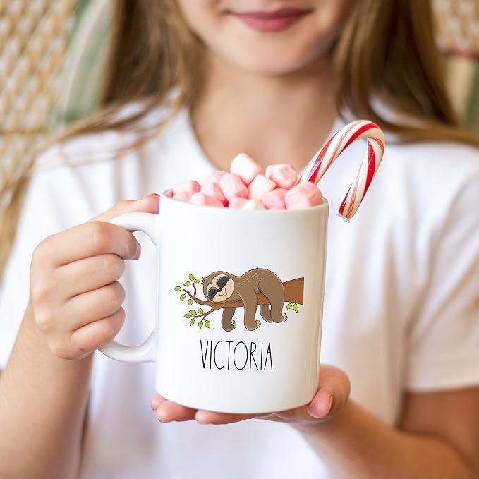 Personalized Mug for Kids, Girls | Customized Hot Chocolate, Coffee & Tea Cup | - Image 6